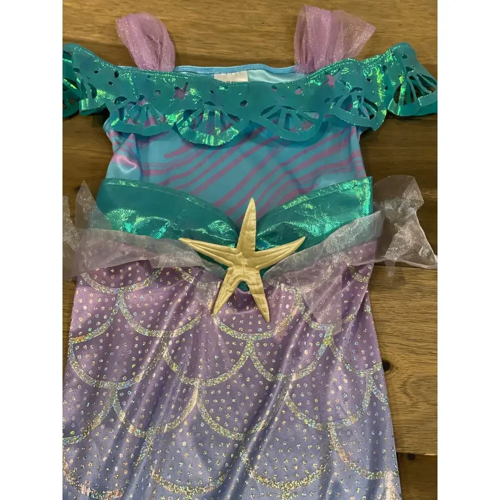 Target Mermaid Costume Small Blue Purple Shimmer